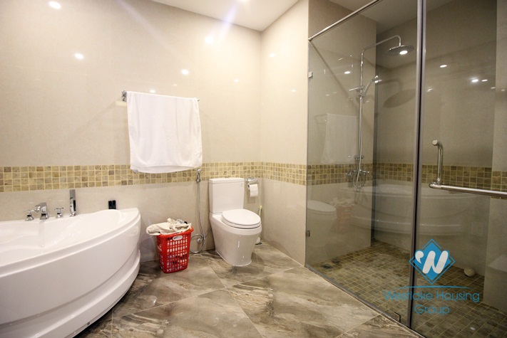New and modern 3 bed apartment for rent in Truc Bach